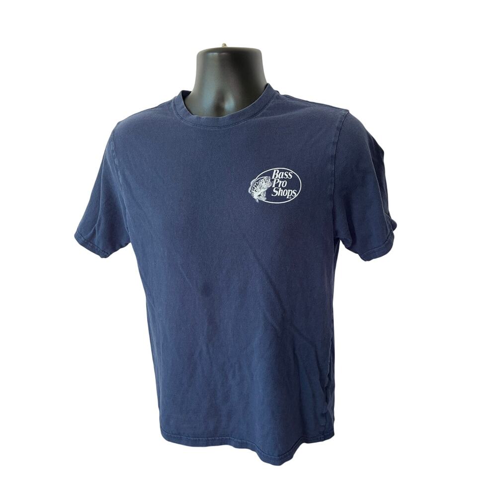 Bass Pro Shops California Dreamin’ Graphic T-Shirt Navy Small